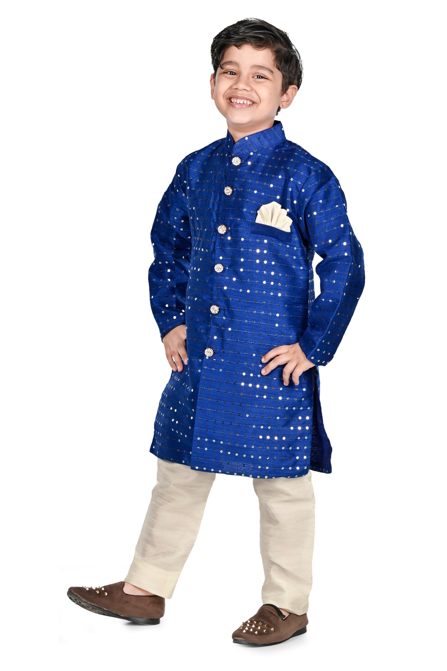 NEW GEN BOYS FESTIVE & PARTY KURTA & PAJAMA SET