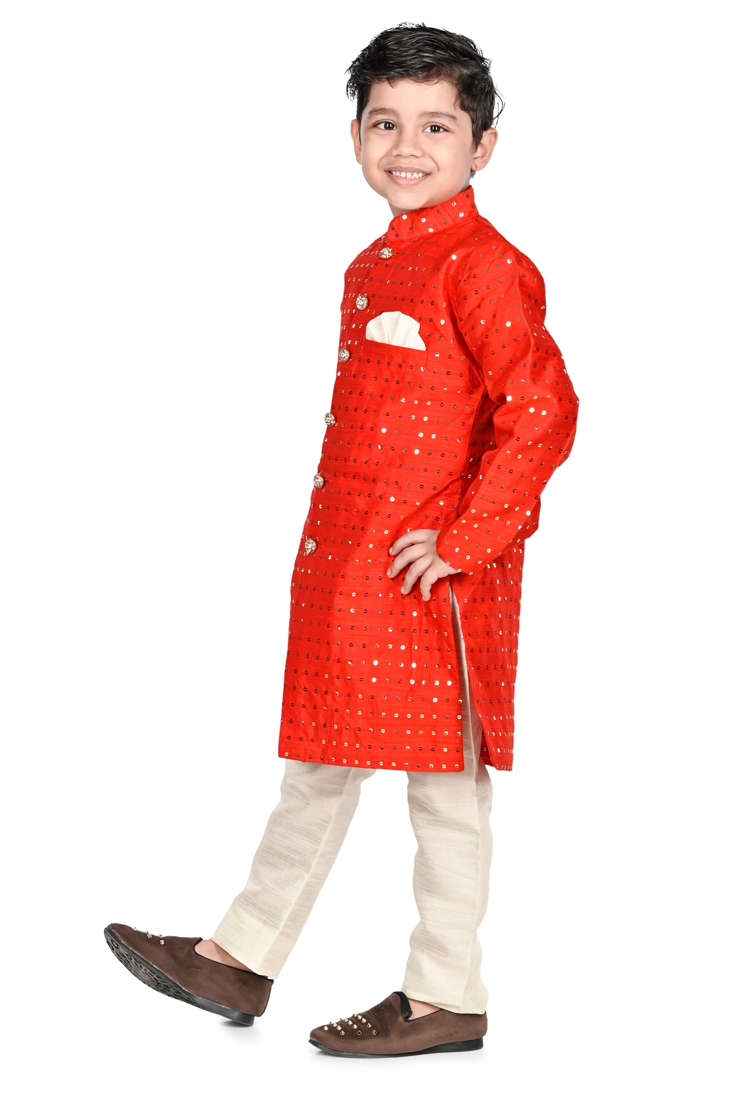 NEW GEN BOYS FESTIVE & PARTY KURTA & PAJAMA SET