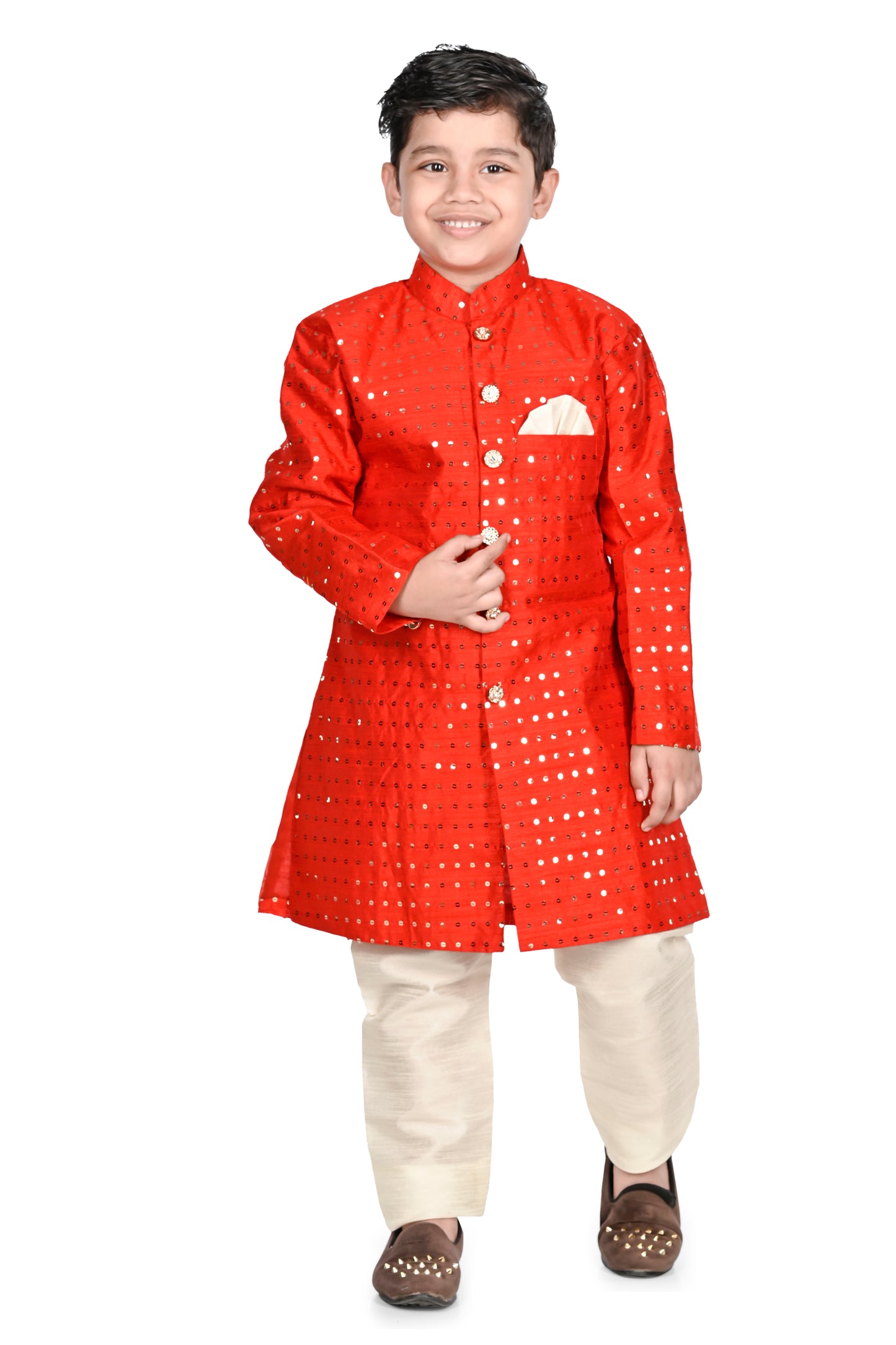 NEW GEN BOYS FESTIVE & PARTY KURTA & PAJAMA SET