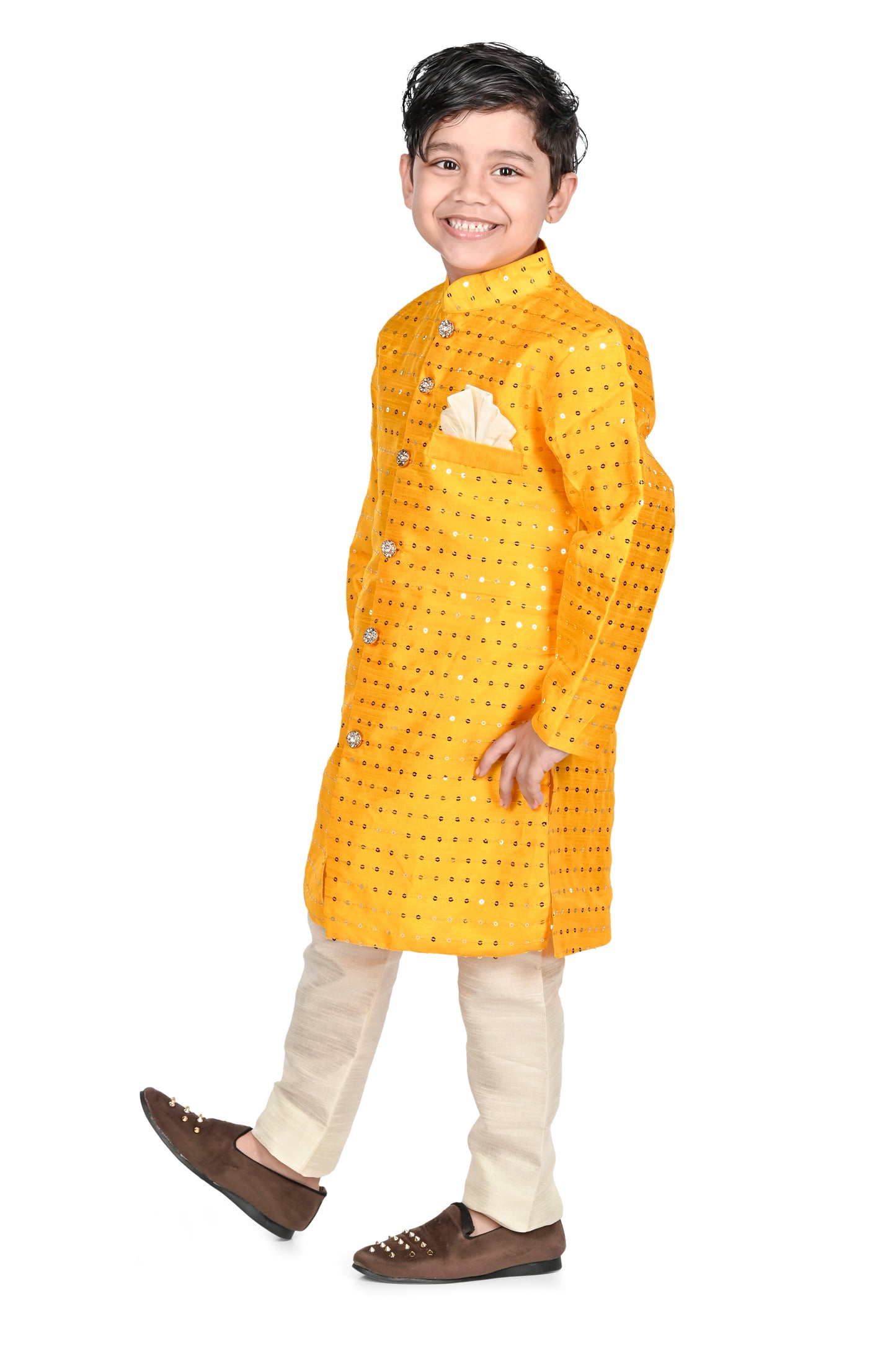 NEW GEN BOYS FESTIVE & PARTY KURTA & PAJAMA SET