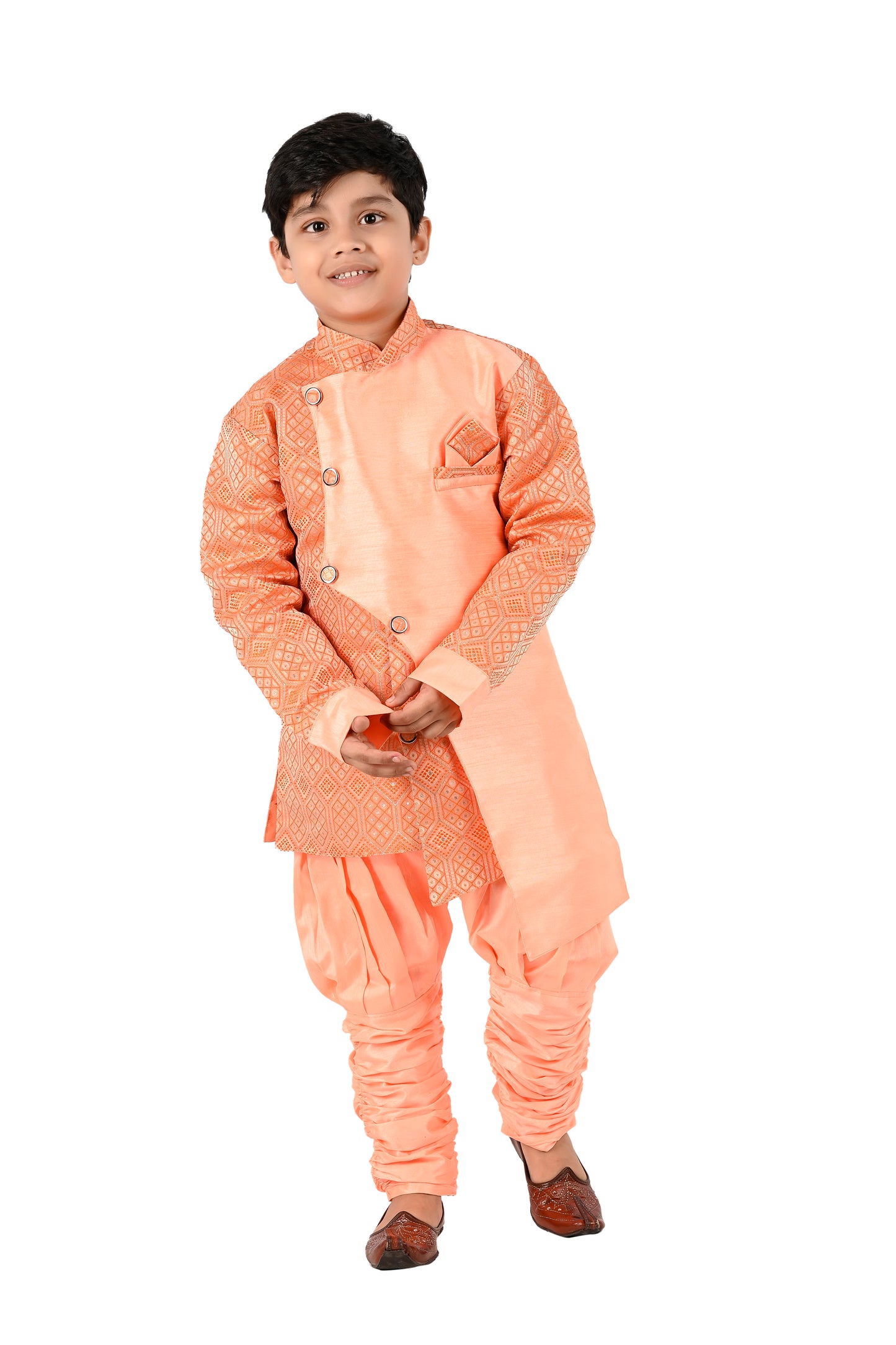 NEW GEN BOYS FESTIVE & PARTY, WEEDING KURTA & PAJAMA SET