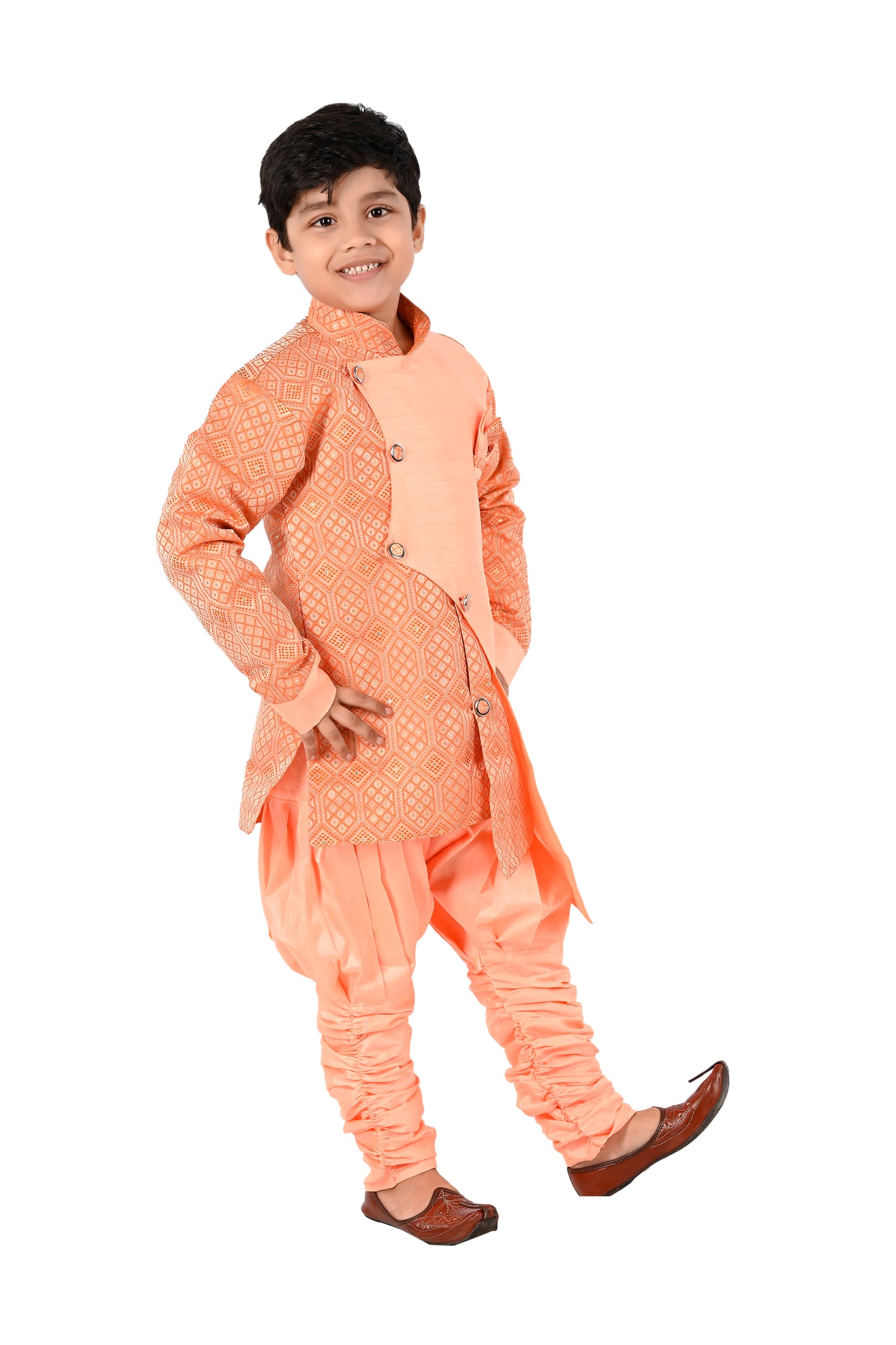 NEW GEN BOYS FESTIVE & PARTY, WEEDING KURTA & PAJAMA SET