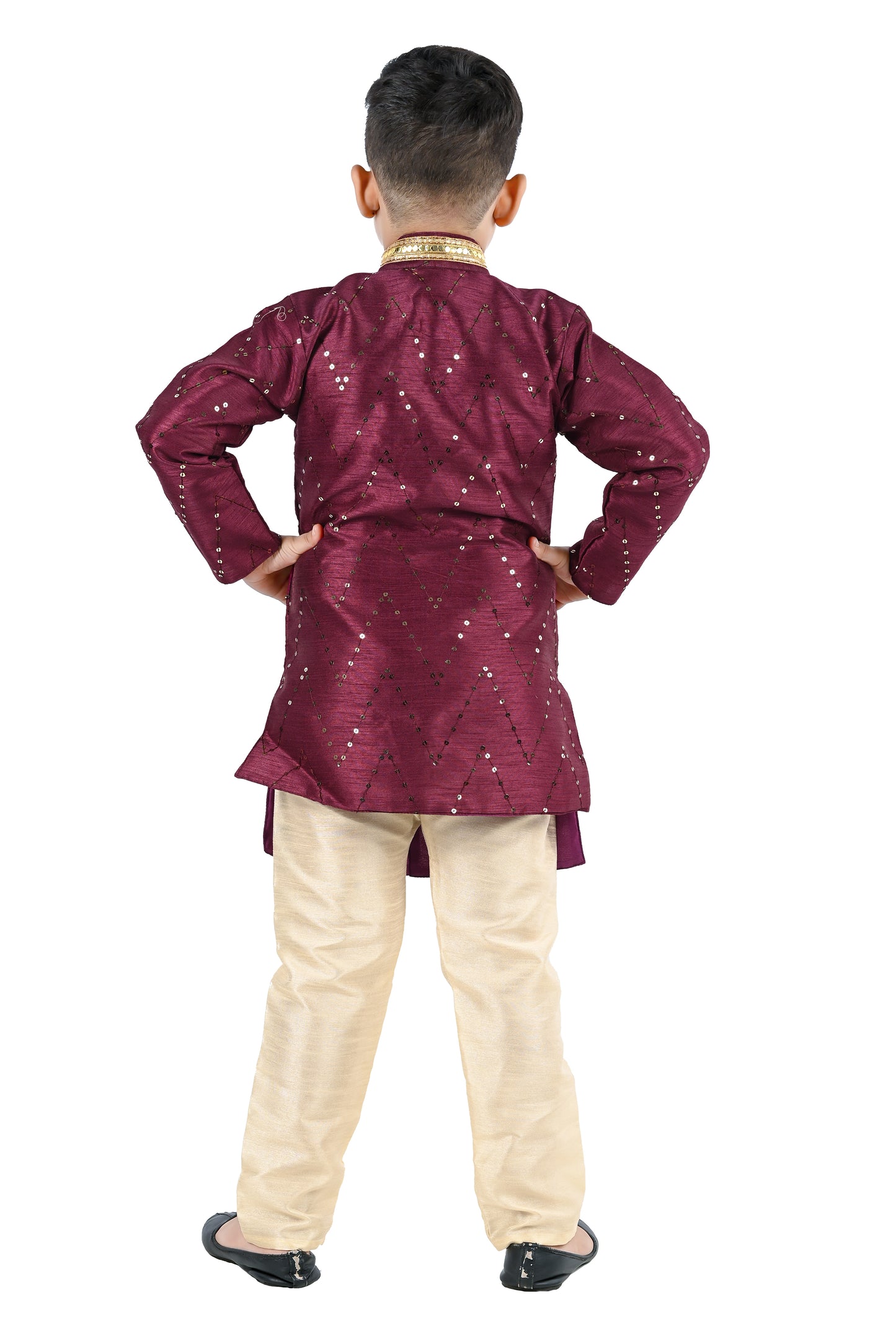 NEW GEN BOYS STYLISH SERWANI SET