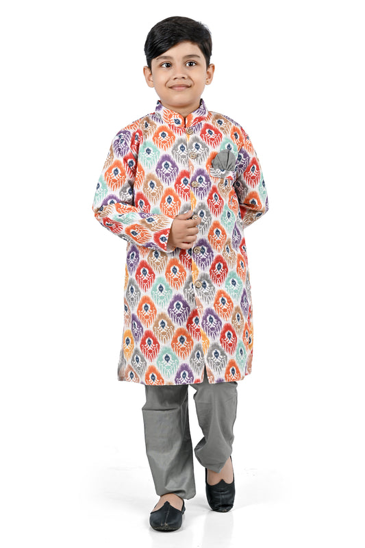 NEW GEN BOYS STYLISH SERWANI SET