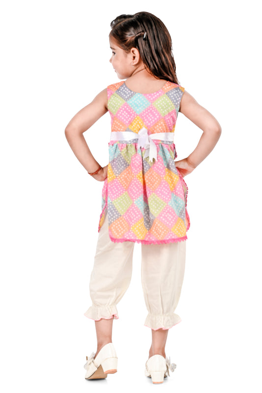 NEW GEN BABY GIRLS CASUAL TOP & PANT SET