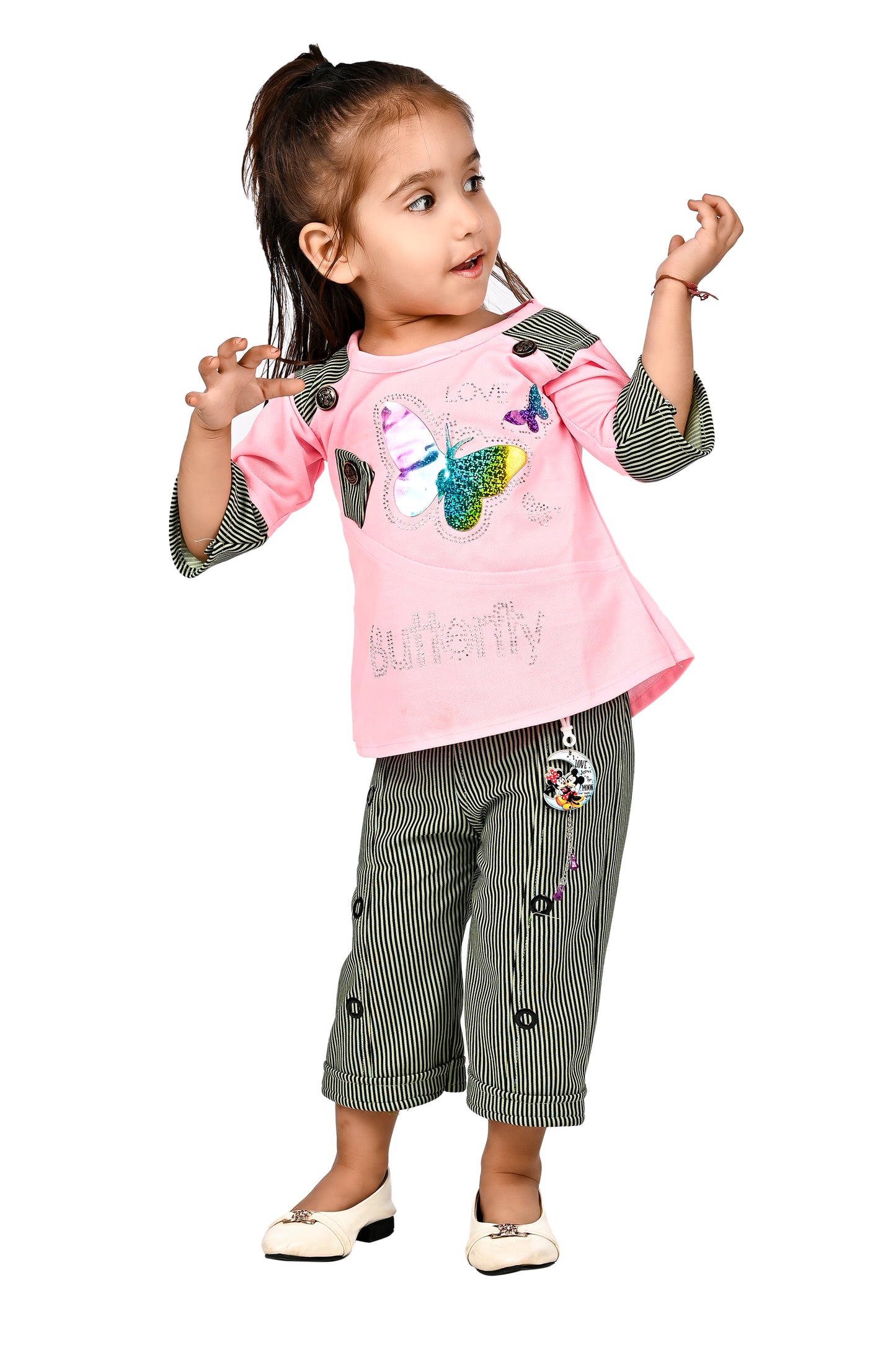 NEW GEN BABY GIRLS CASUAL TOP PANT