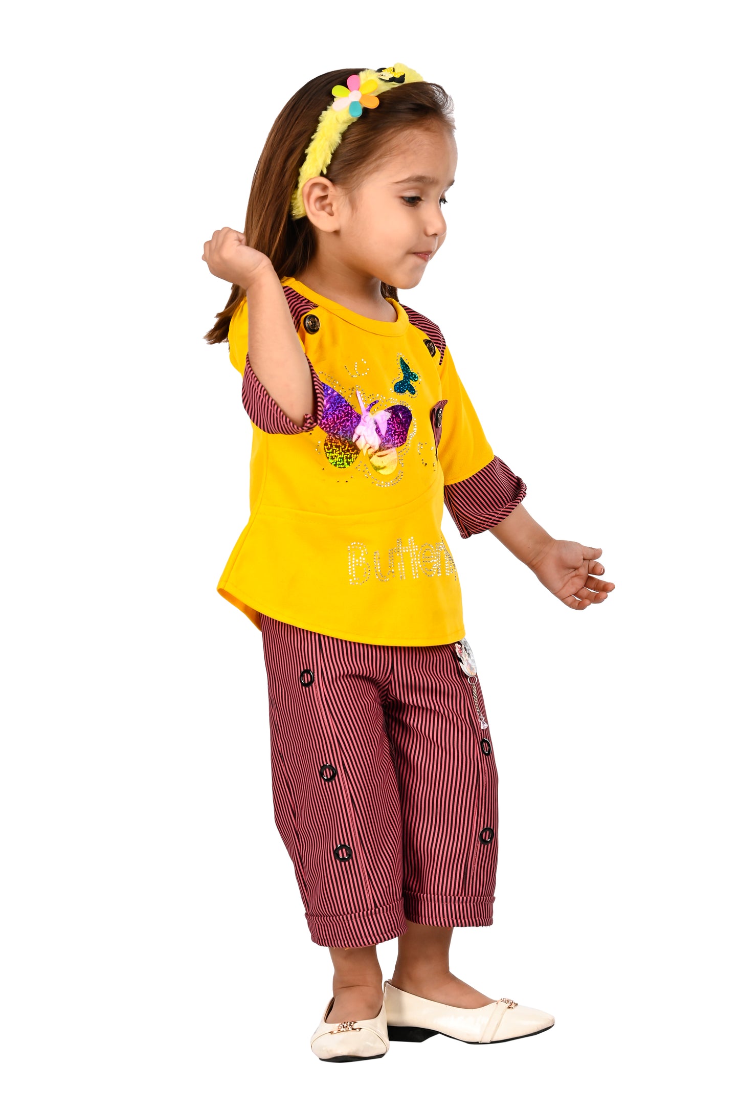 NEW GEN BABY GIRLS CASUAL TOP PANT