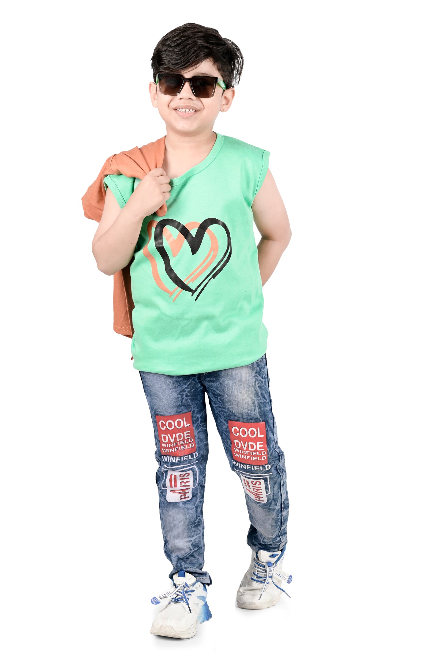 NEW GEN BOYS CASUAL T-SHIRT PANT & JACKET