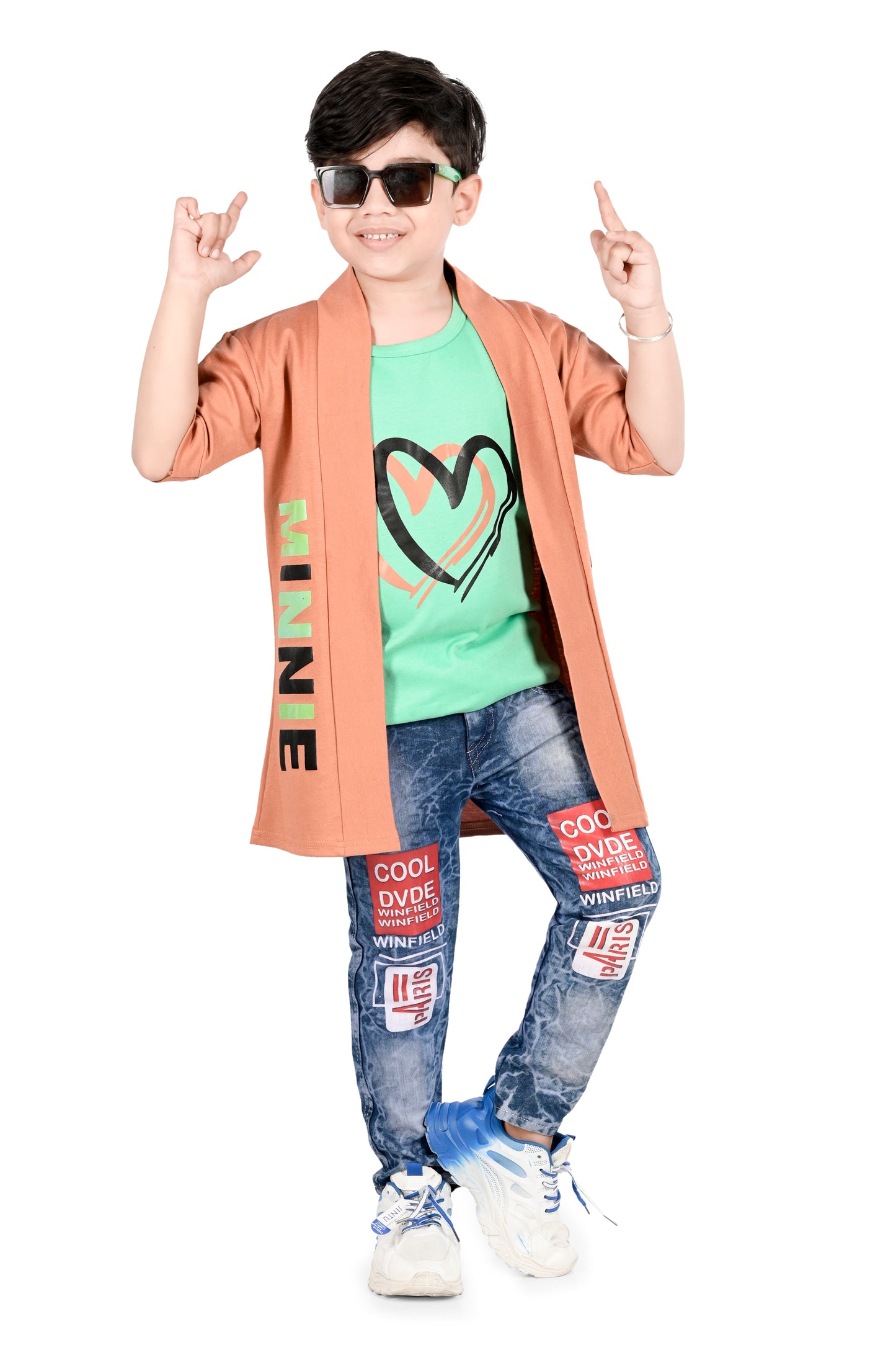 NEW GEN BOYS CASUAL T-SHIRT PANT & JACKET