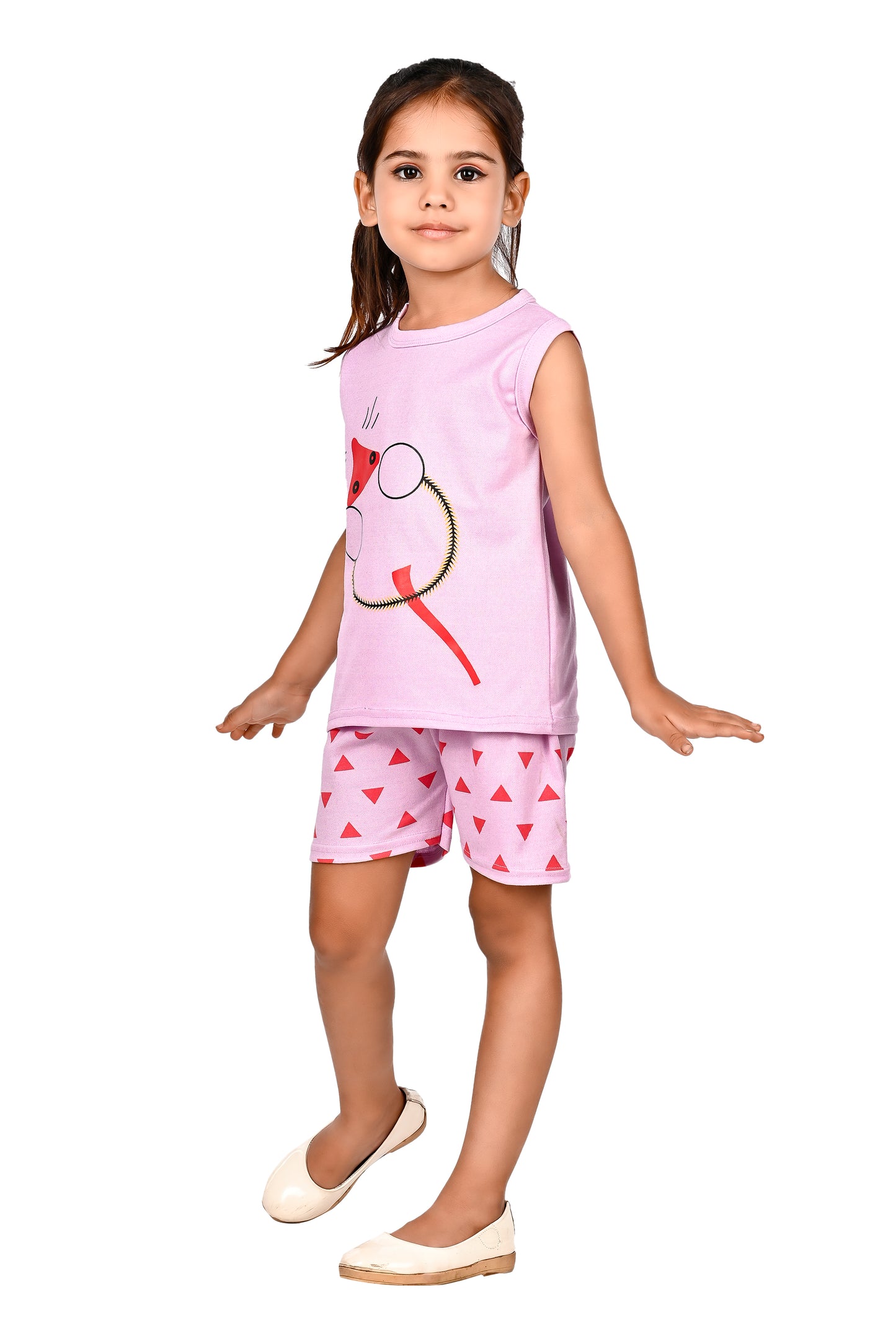 NEW GEN GIRLS CASUAL T-SHIRT & SHORTS