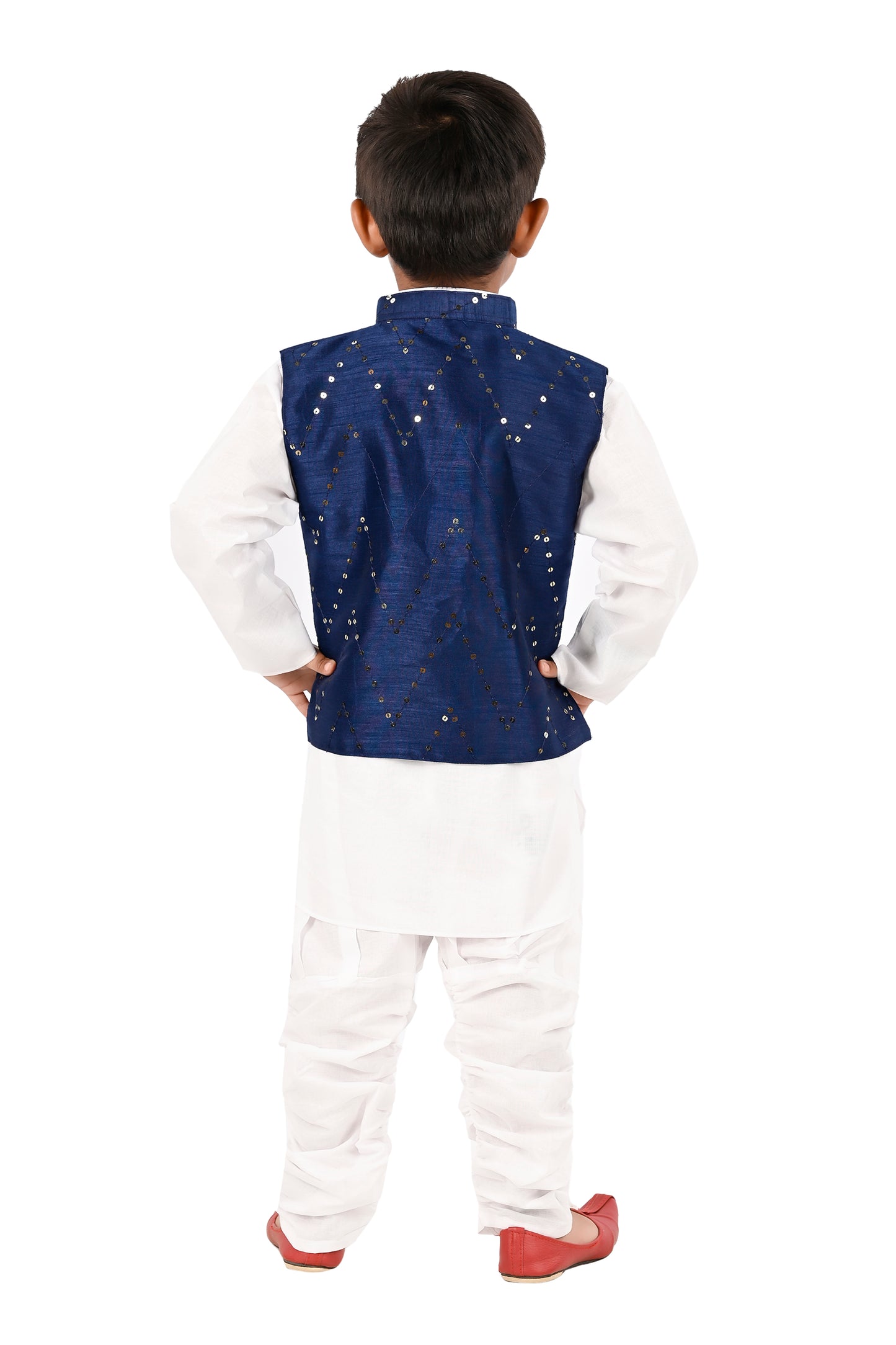 NEW GEN BOYS STYLISH JACKET KURTA