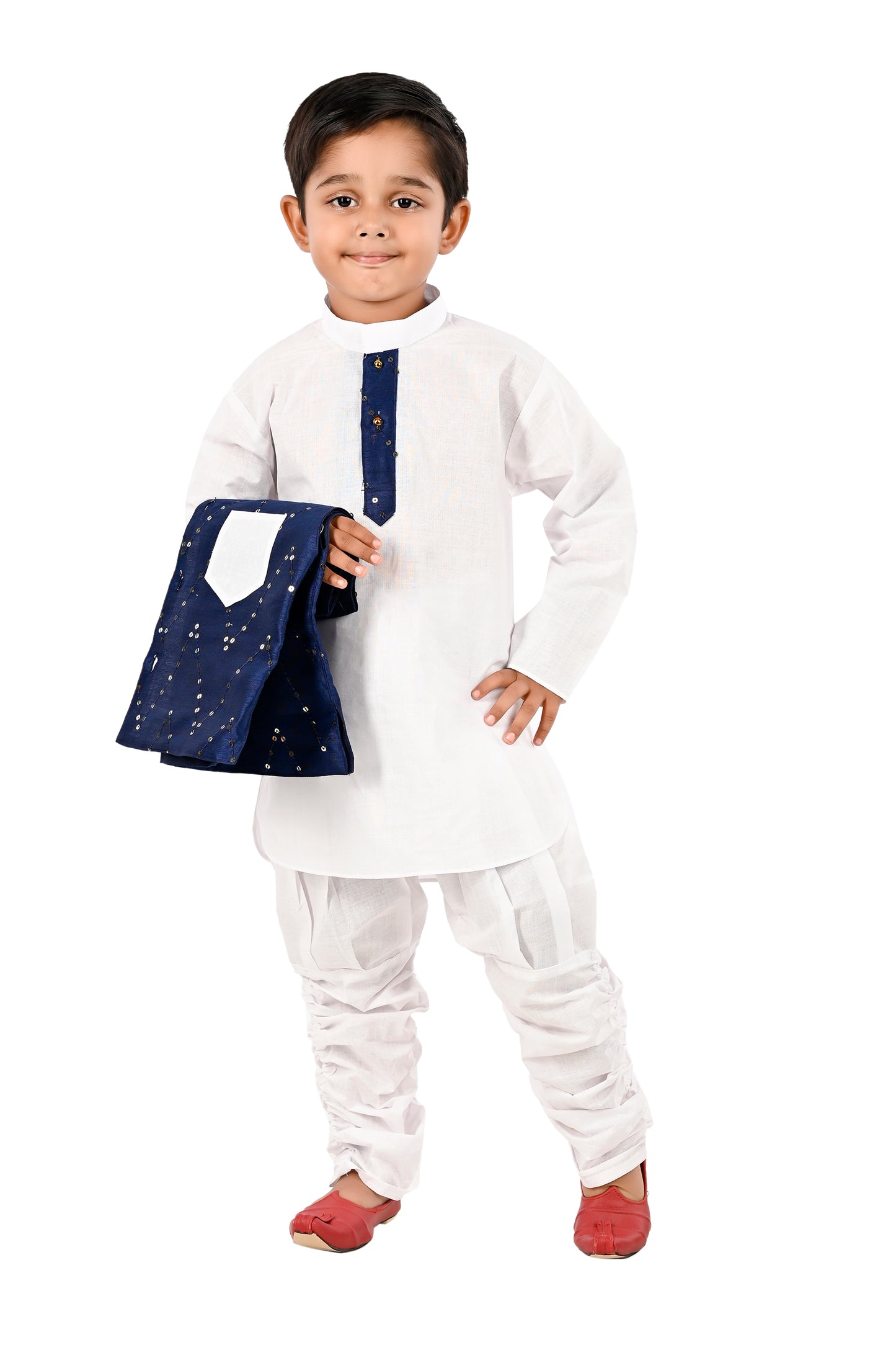 NEW GEN BOYS STYLISH JACKET KURTA