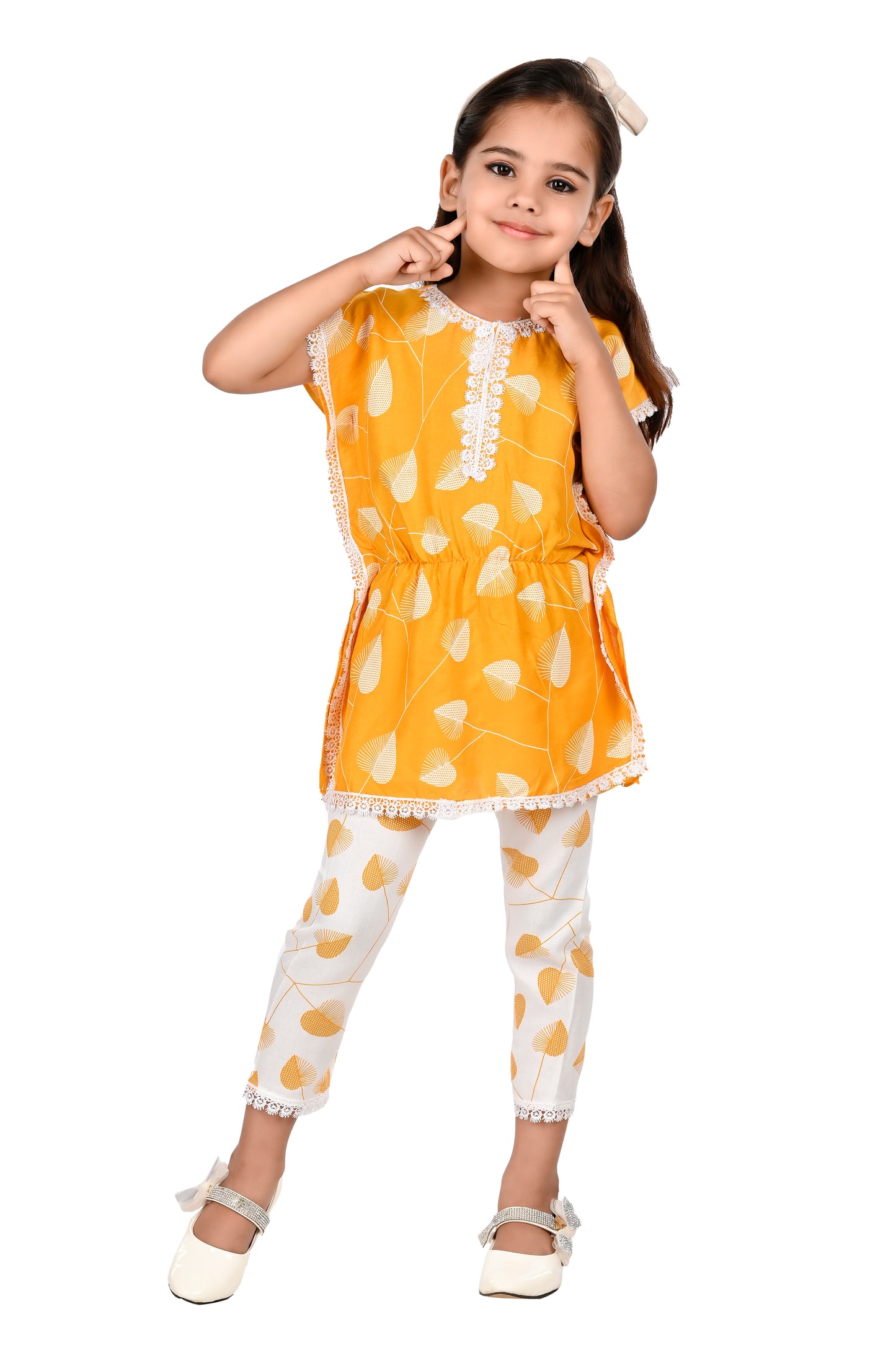 NEW GEN GIRLS KAFTAN SET