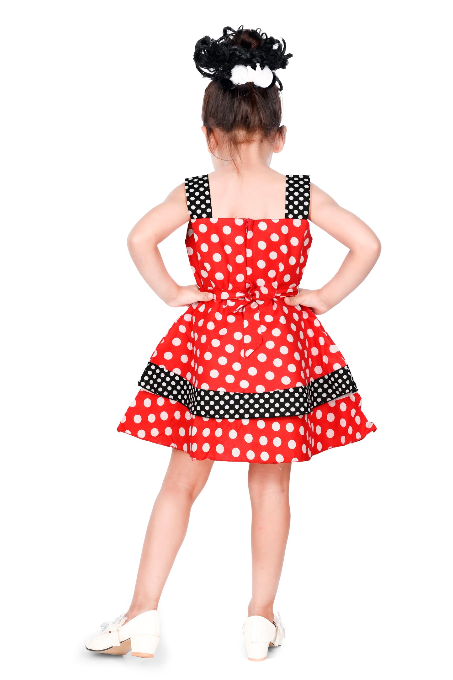 NEW GEN GIRLS PRINTED COTTON FROCK