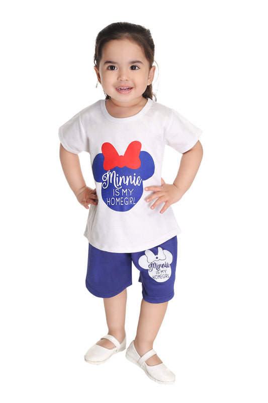 NEW GEN GIRLS CASUAL T-SHIRT PANT SET