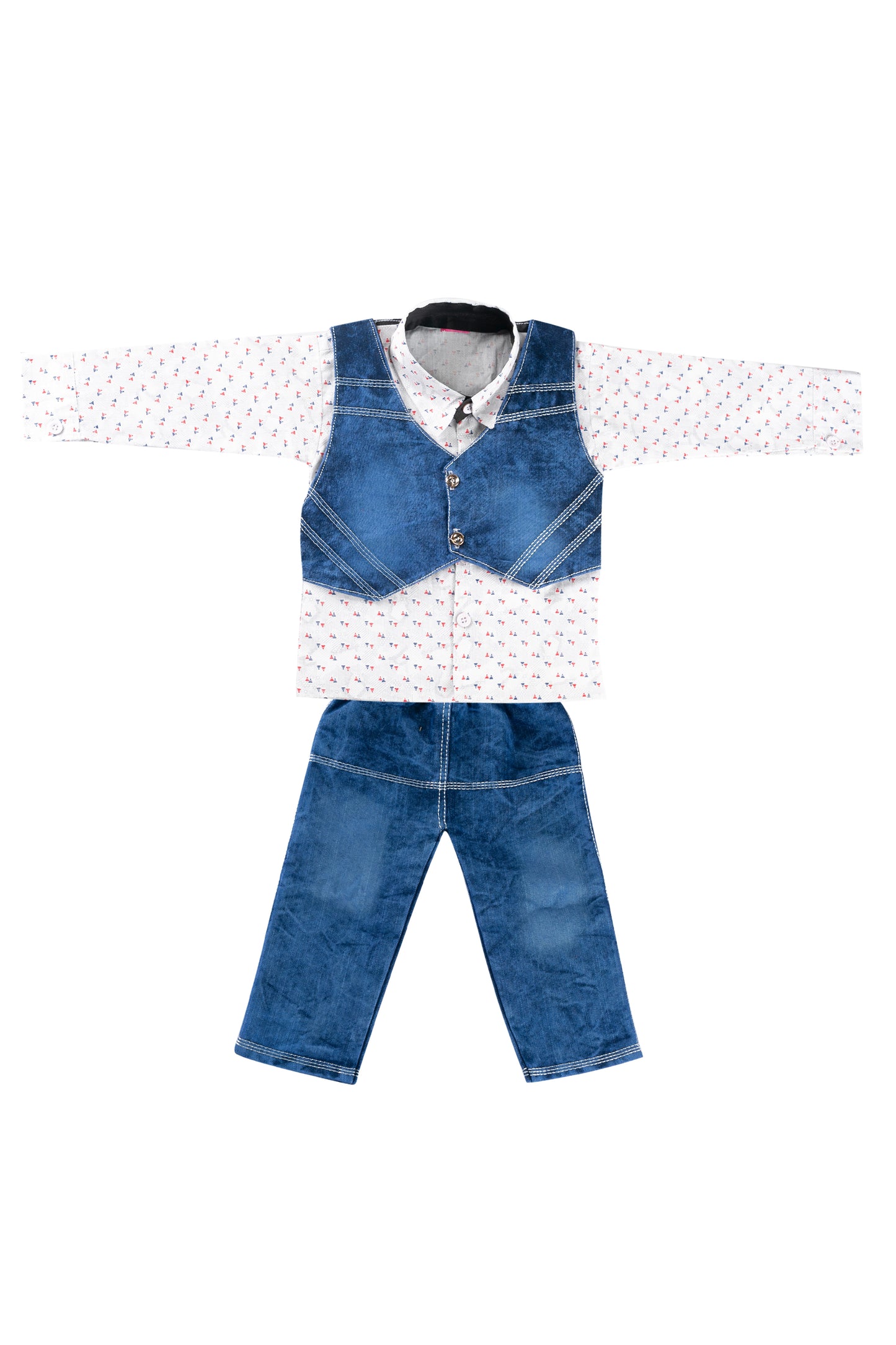 NEW GEN Boys Trendy Top & Bottom Sets