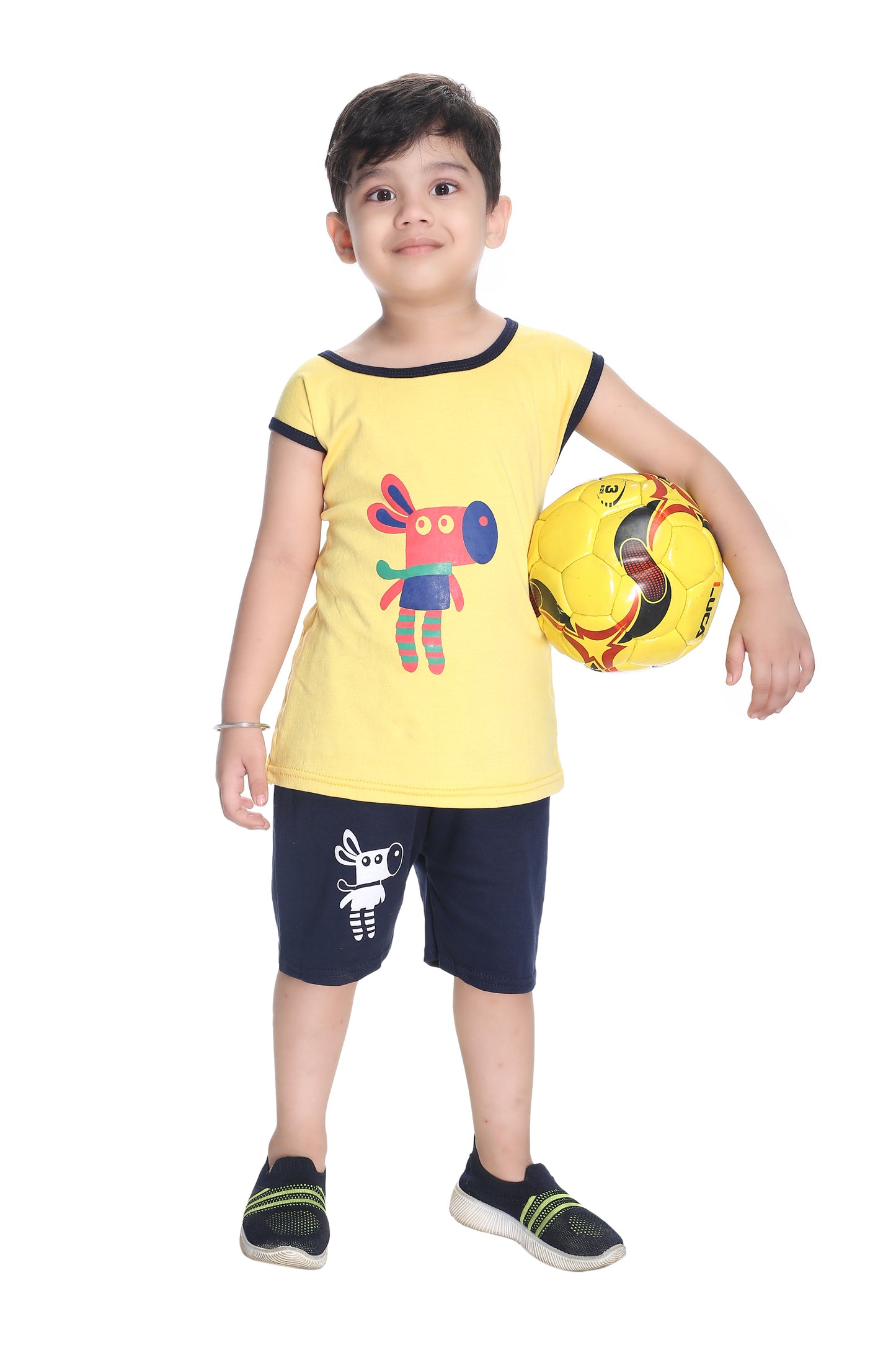 NEW GEN Boy's T-Shirt & Pant Set