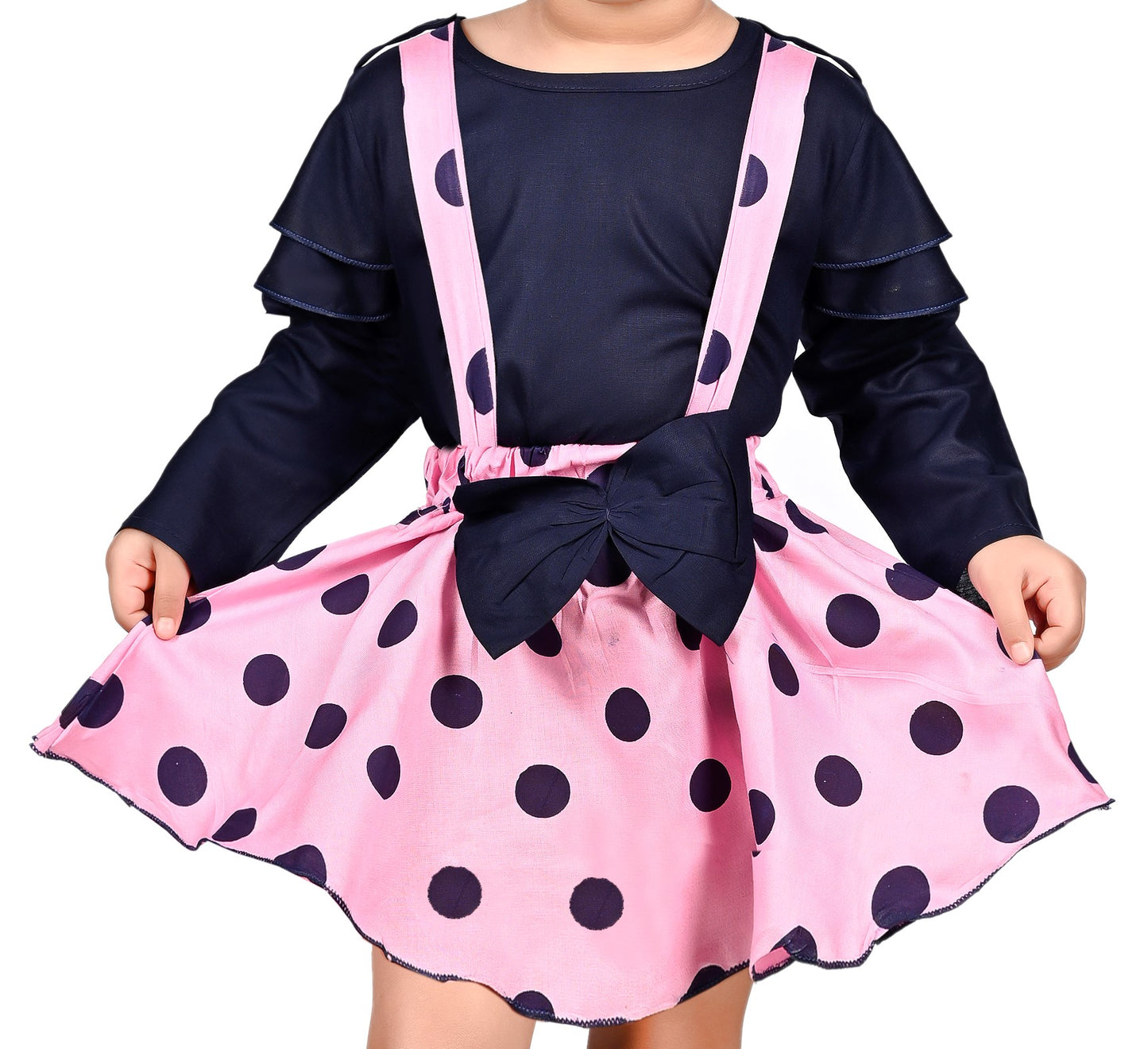 NEW GEN GIRLS STYLISH TOP AND SKIRT SET