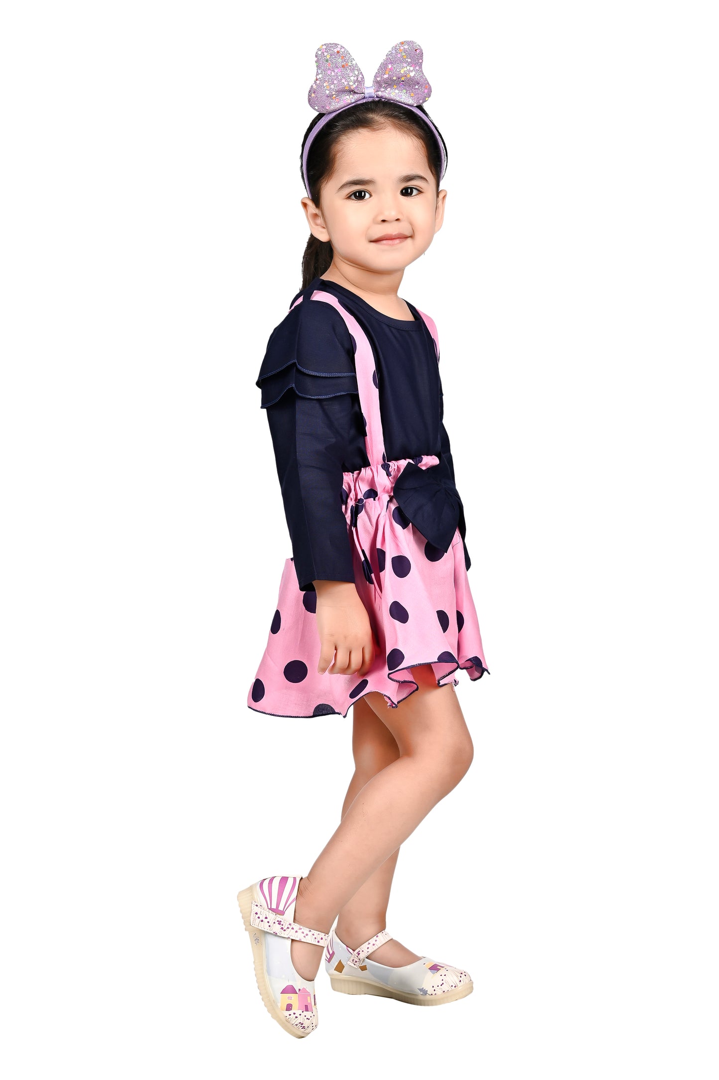 NEW GEN GIRLS STYLISH TOP AND SKIRT SET