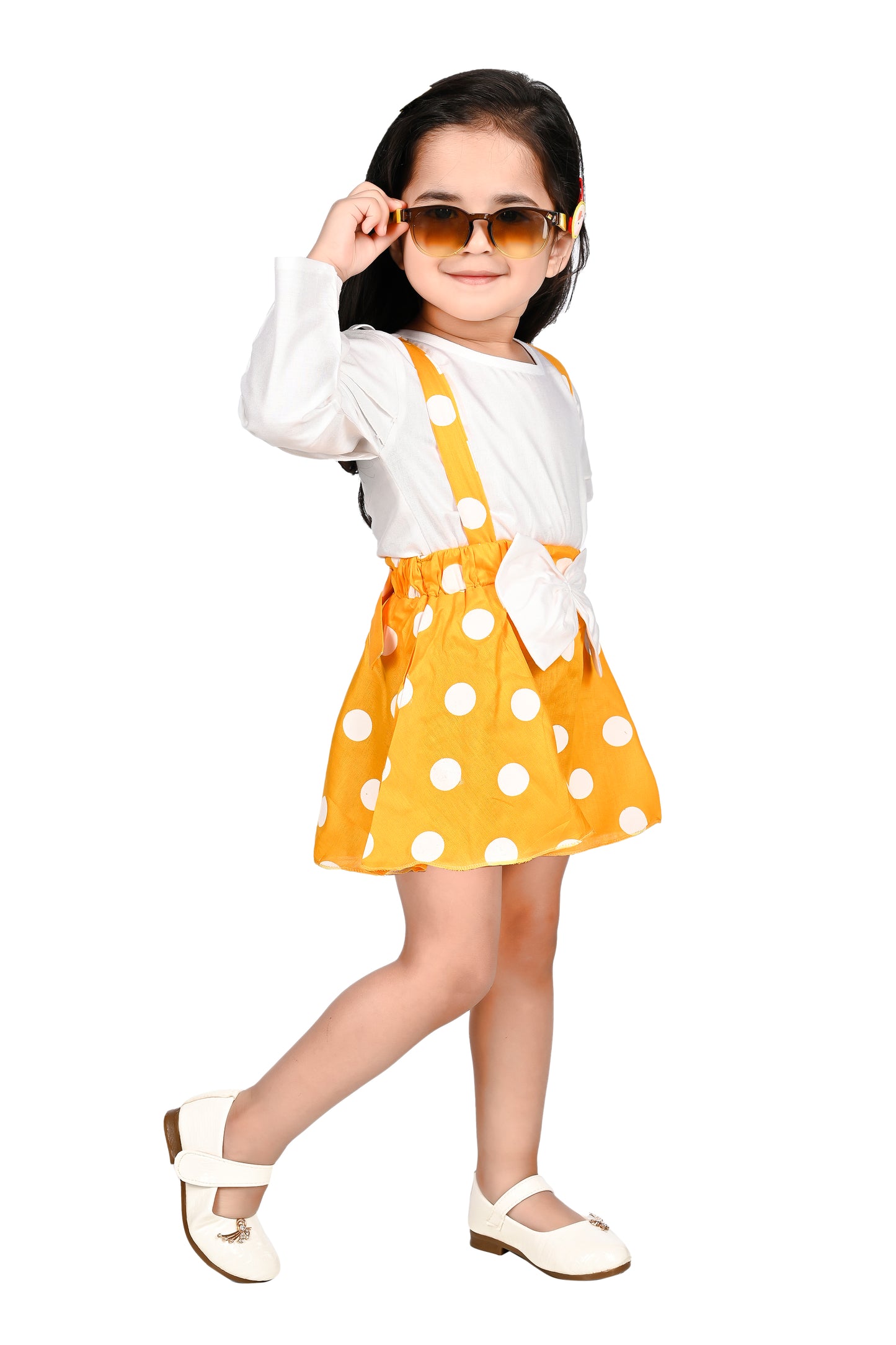 NEW GEN GIRLS STYLISH TOP AND SKIRT SET