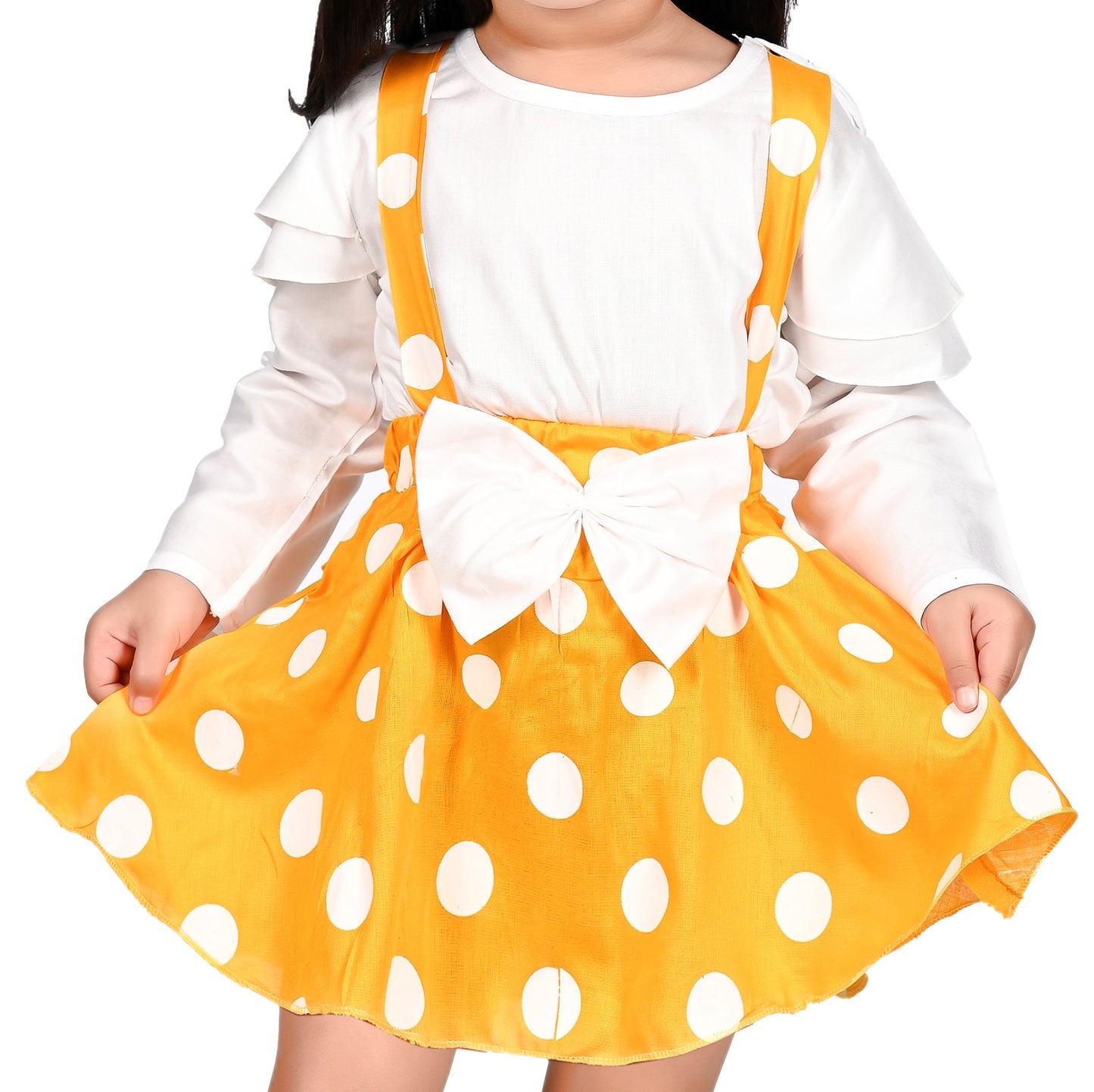 NEW GEN GIRLS STYLISH TOP AND SKIRT SET